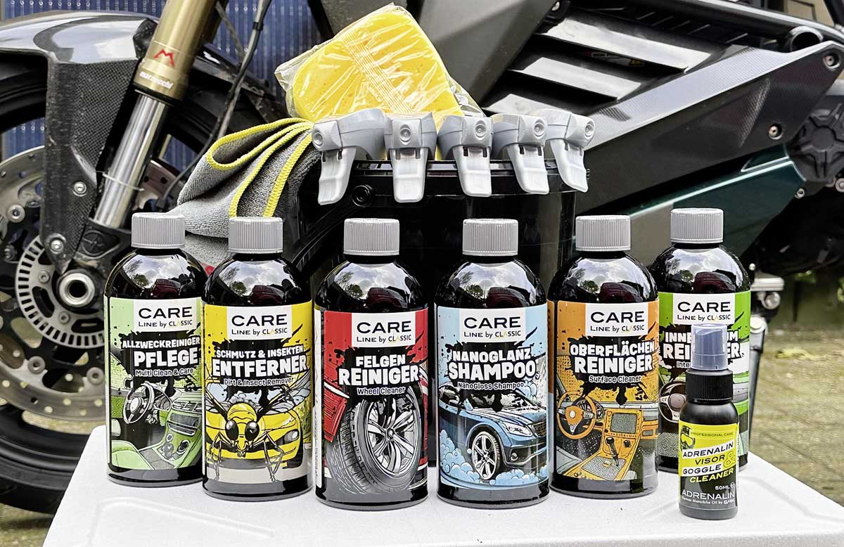 Neu im Sortiment bei Classic Oil: die Care Line Produkte