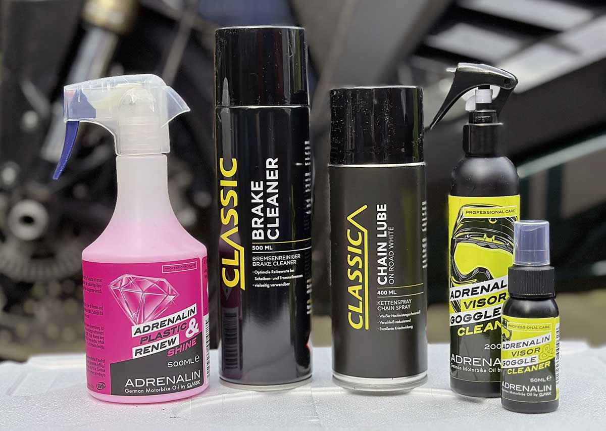 Viele Produkte gibt es in unterschiedlichen Gebindegrößen, auch für Profis