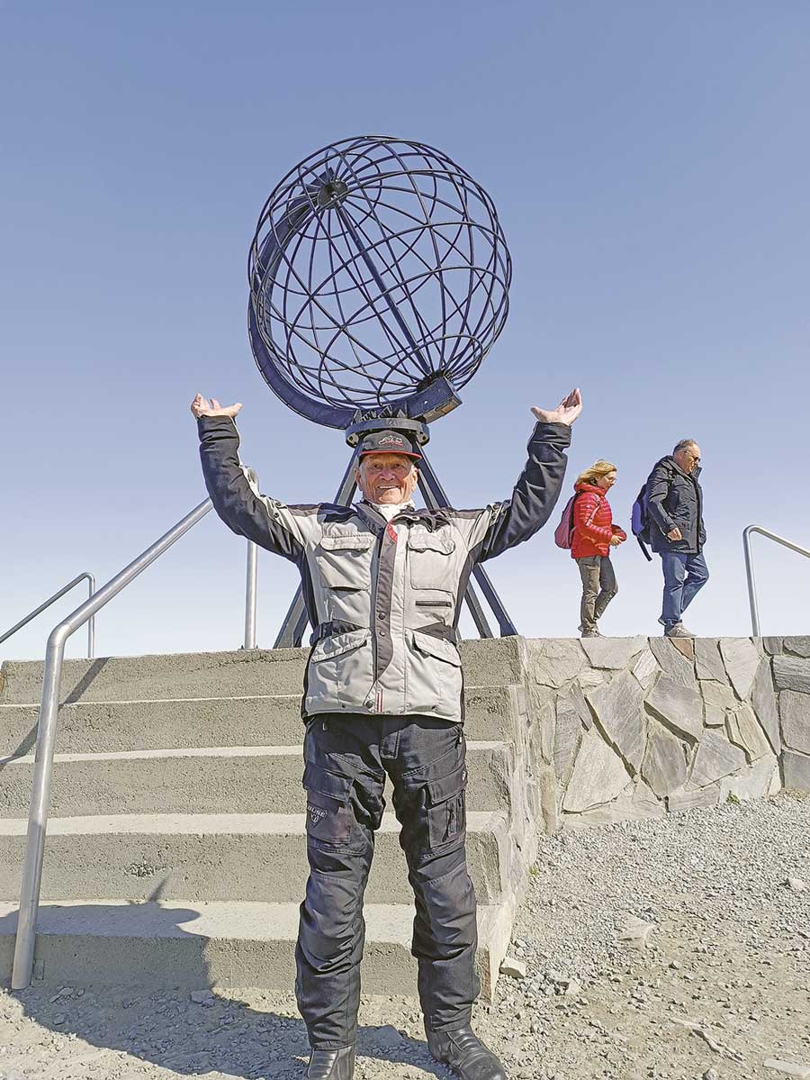 Geschafft - das Nordkap ist erreicht