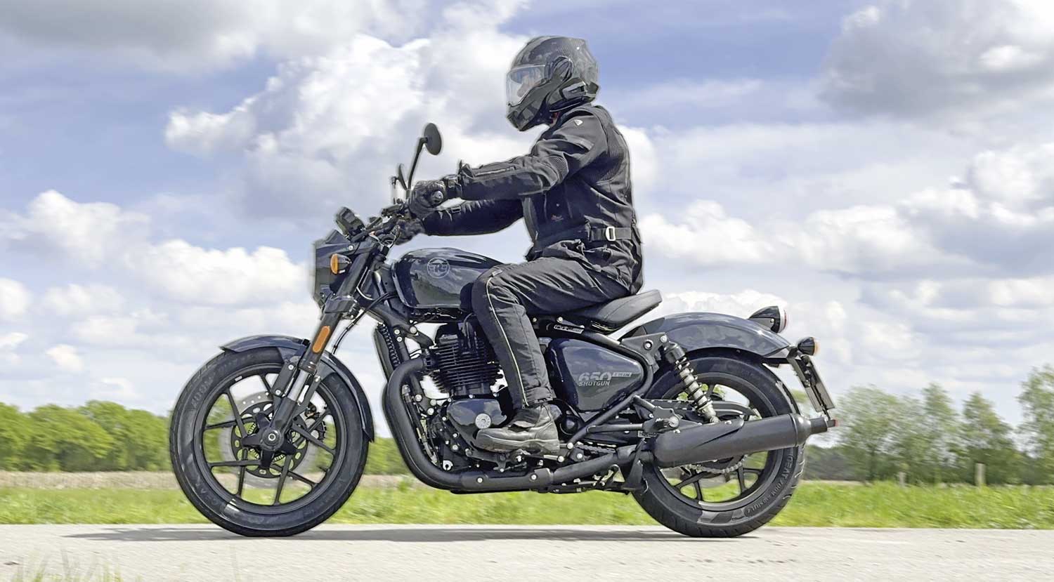 Coole Sitzposition, passt aber nicht für jeden auf Dauer