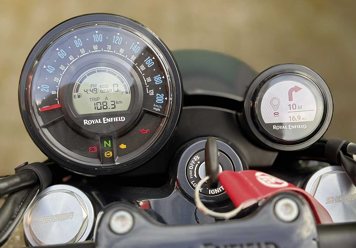 Der Tripper (rechts) läuft über das Smartphone