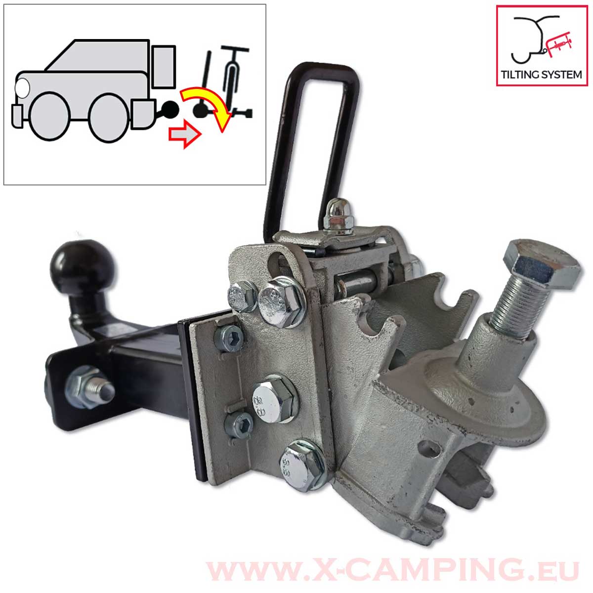 Abb. 3 Hakenverlängerung mit Abklappfunktion