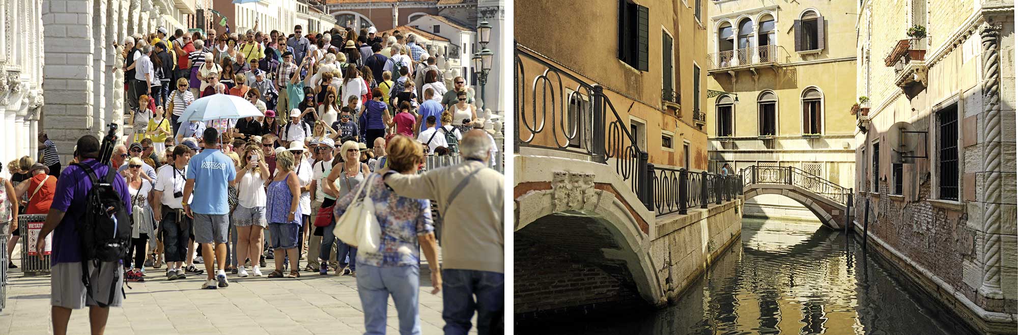 Venedig - Massentourismus und abseits davon