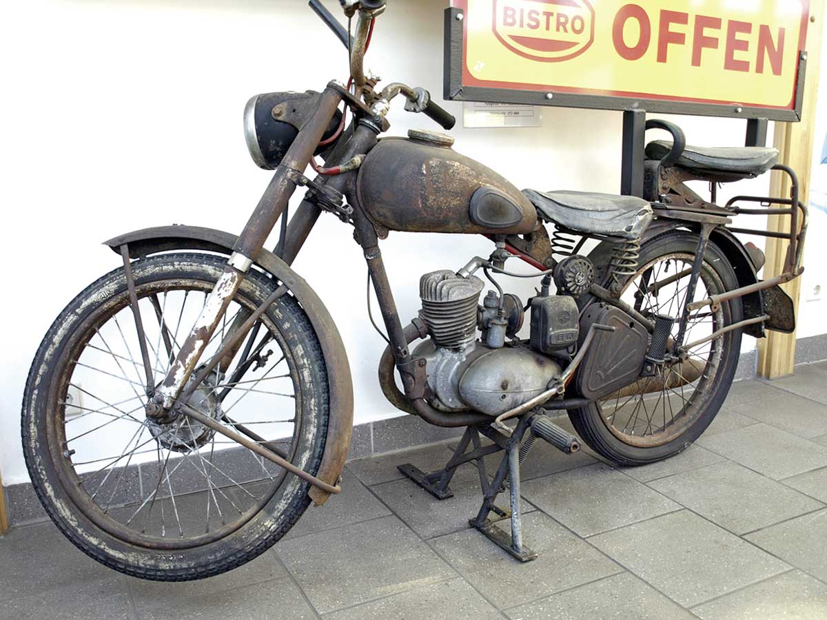 Auch als "Blickfang" fristete die Minsk mail einen teil ihres Lebens