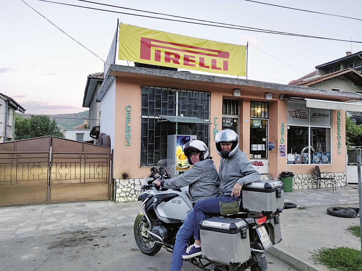 Ganze 1,50 € - das Reifenproblem wurde gelöst