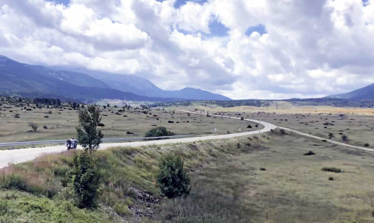 Hochebene bei Jablanica