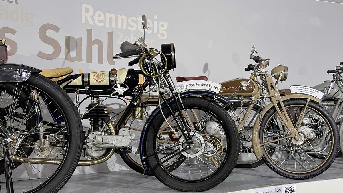 Sehr besuchenswert: das Fahrzeugmuseum in Suhl
