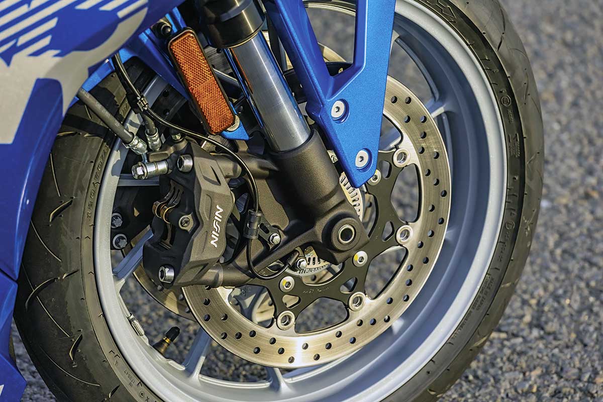 Nissin-Doppelscheibenbremse