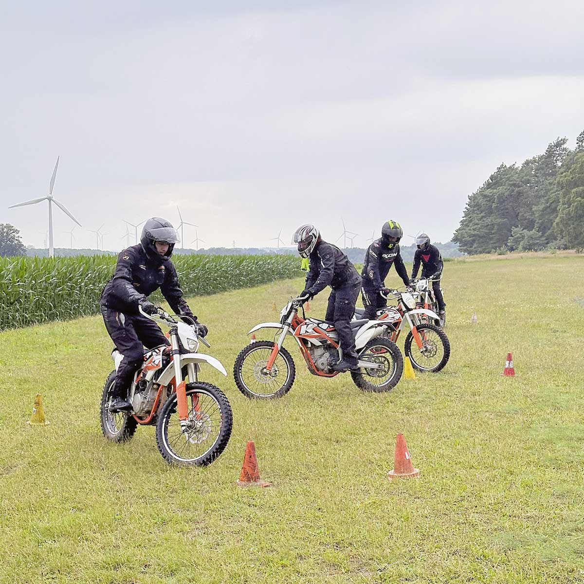 Slalom? Sieht nur so einfach aus …