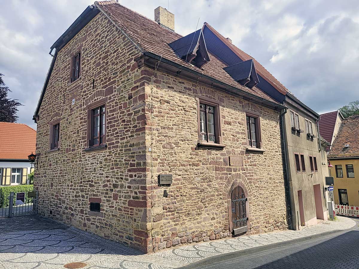 Hier wohnte mal Martin Luther