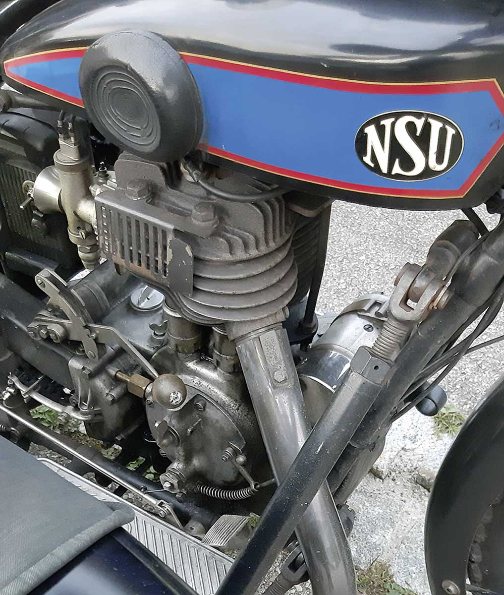 1928 musste man sich zum Schalten noch tiefer bücken