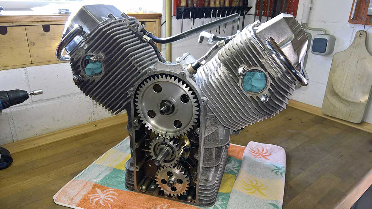 Der kultige V-Motor macht viel Freude