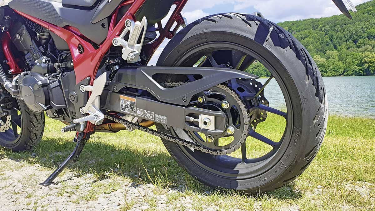 Kettenschutz ohne viel Schutzwirkung