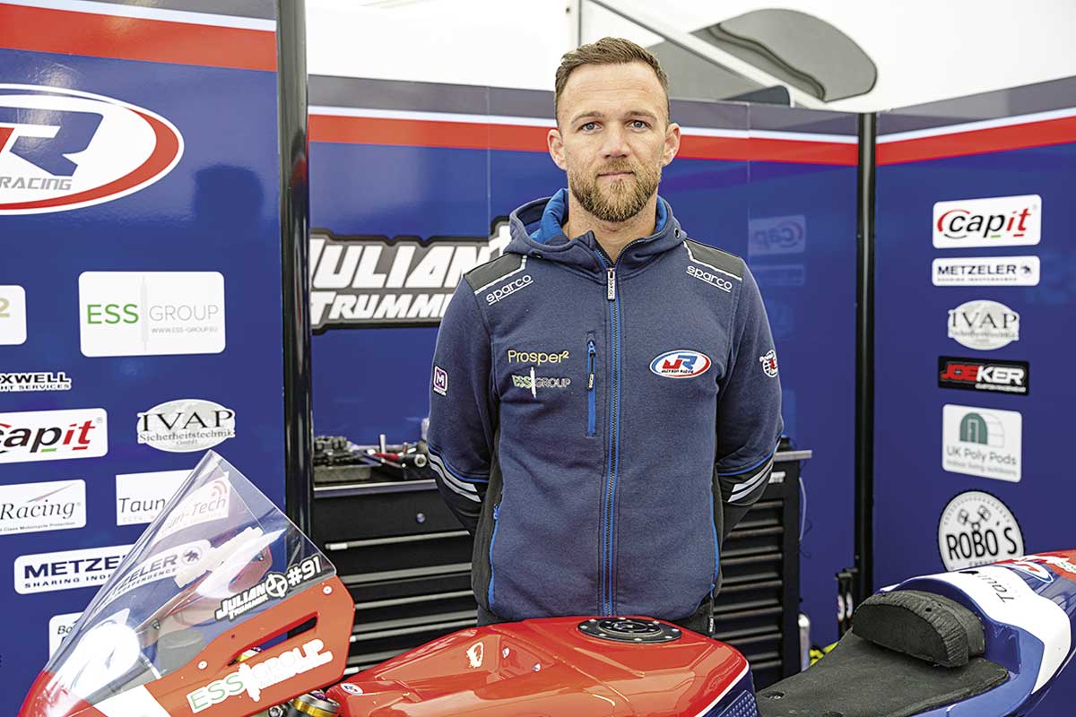 Julian Trummer, ist aktuell der schnellste nicht-englisch-sprachige Fahrer