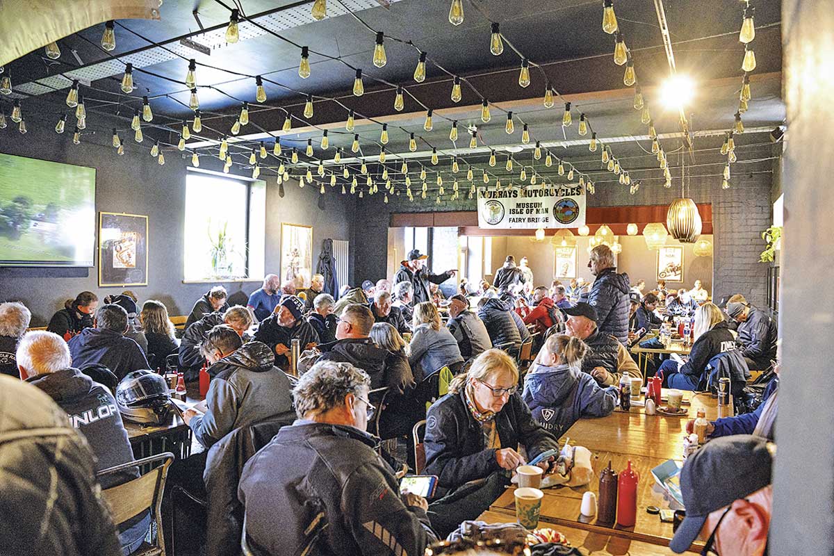 Das Victory Café ist nicht nur bei schlechtem Wetter einen Besuch wert