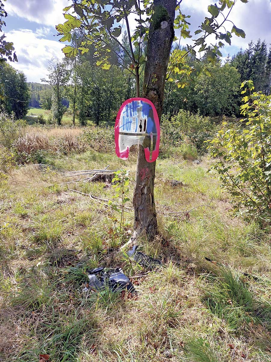 Und wieder ein Strich mehr auf dem Windschild …