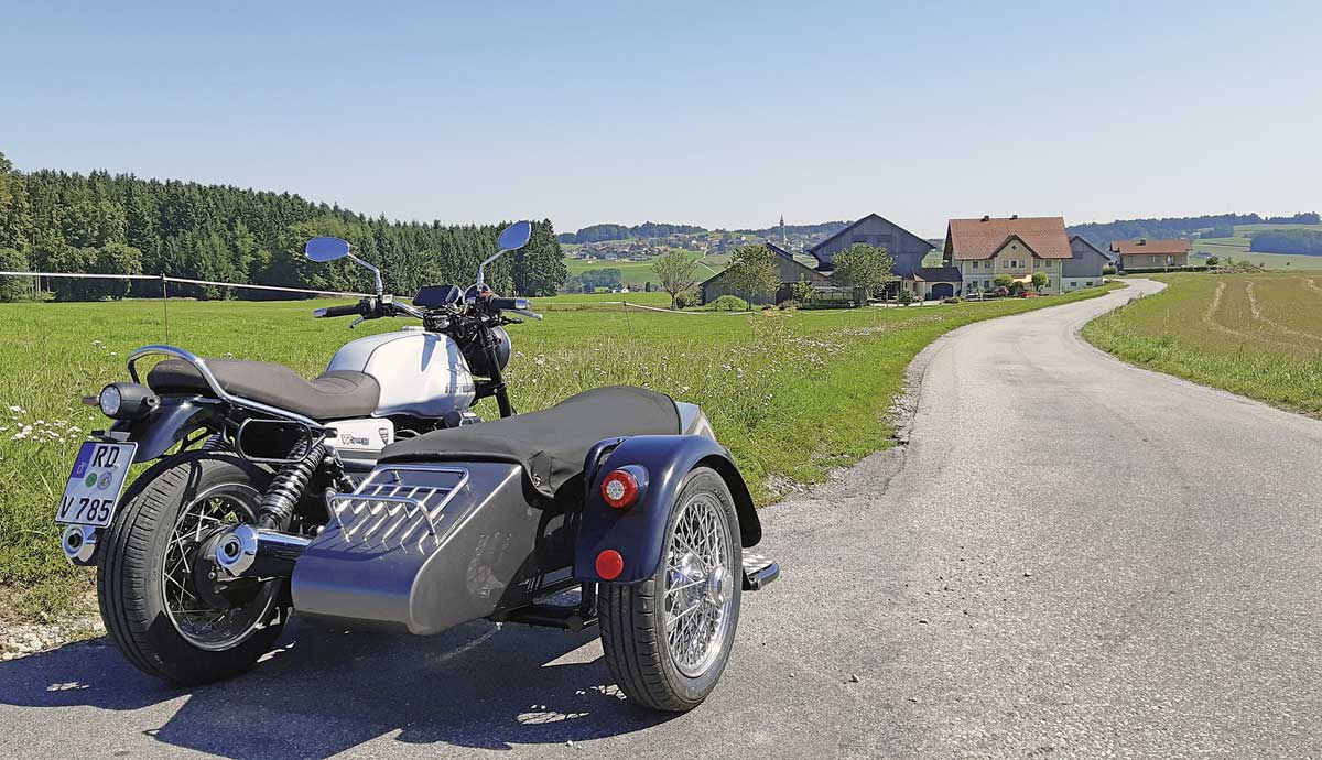 Erste Ausfahrt auf kleinen Straßen