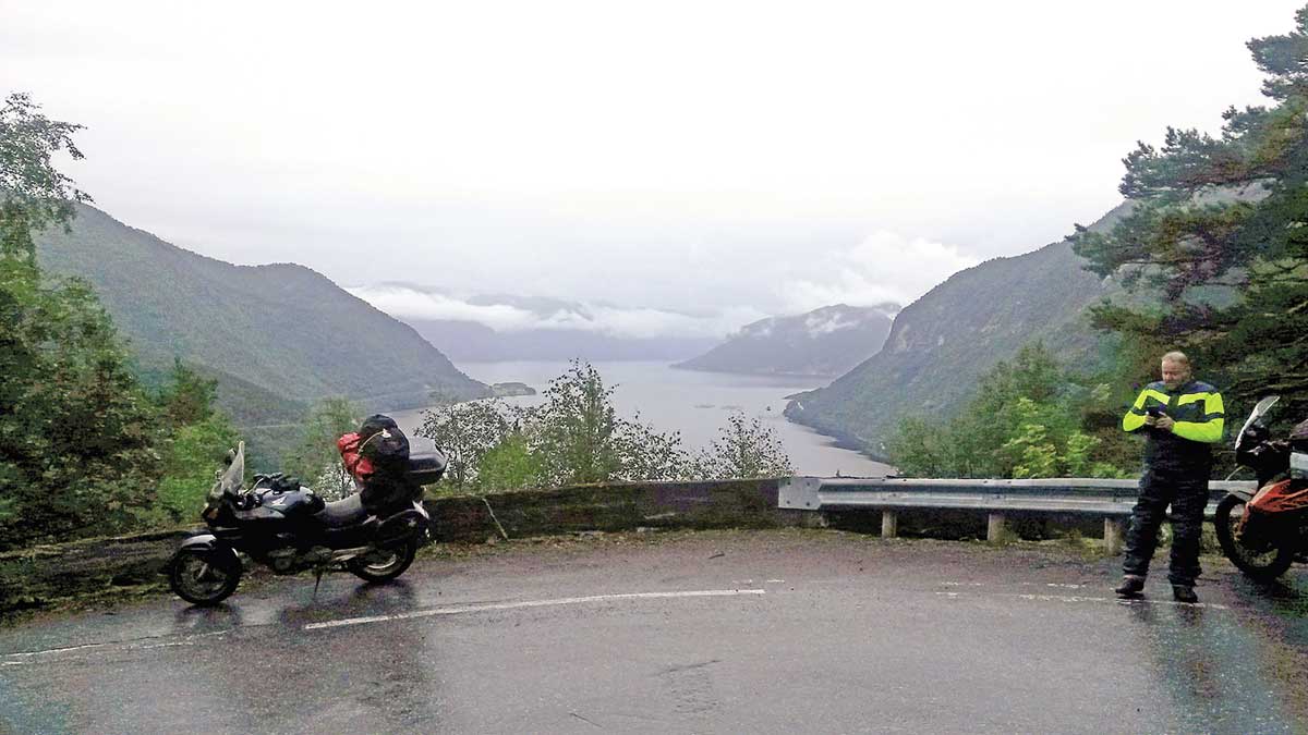 Ohne Regenkombi geht es nicht