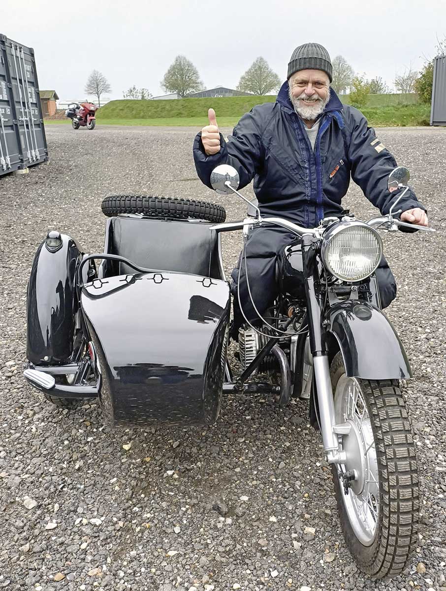 Bereit für eine Probefahrt 