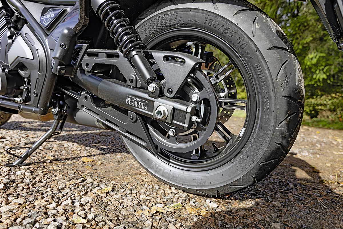 Zahnriemen als Endantrieb