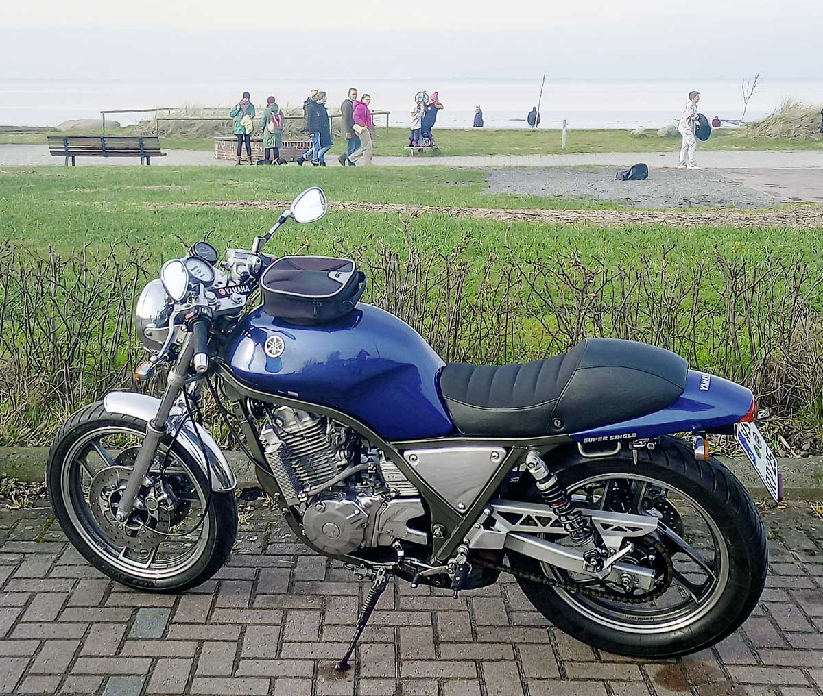 Damals verkannt, heute ein Hingucker - die Yamaha SRX 600