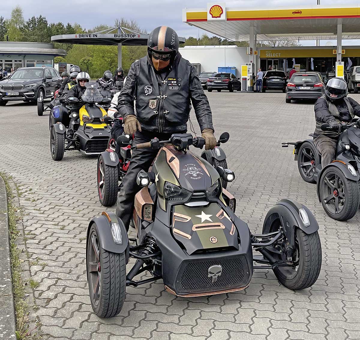 Ausfahrt mit anderen Can-Am Fans