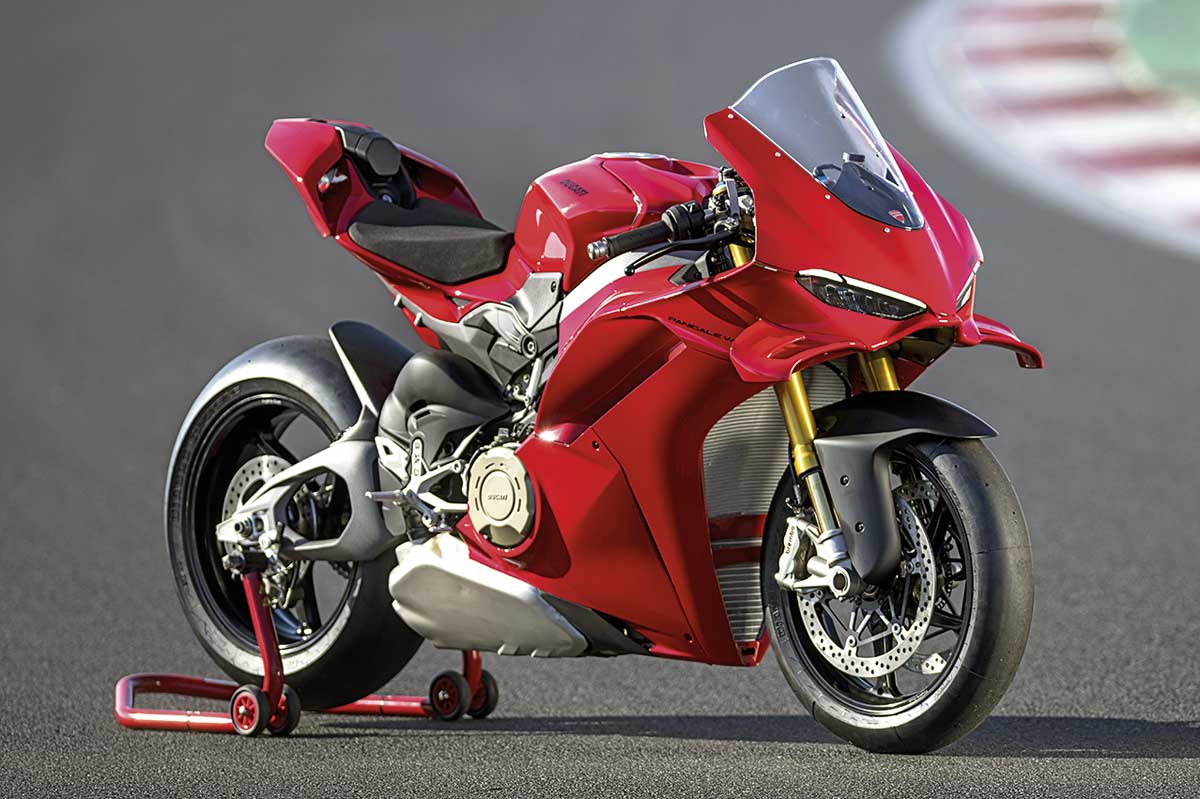Die Panigale - schon im Stand eine absolute Schönheit
