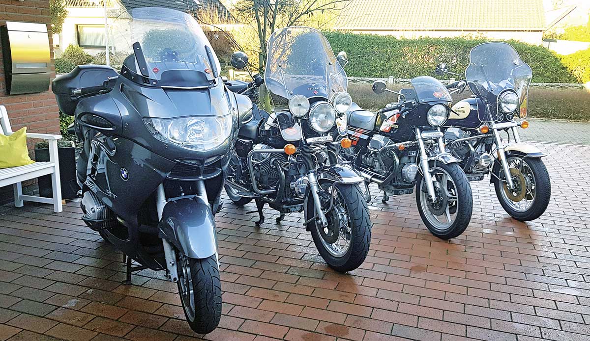 Das Leben ist zu kurz für nur ein Motorrad