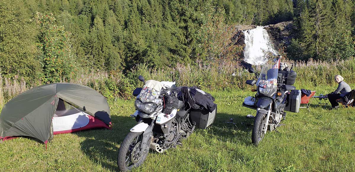 Wildcamping auf der Rückreise