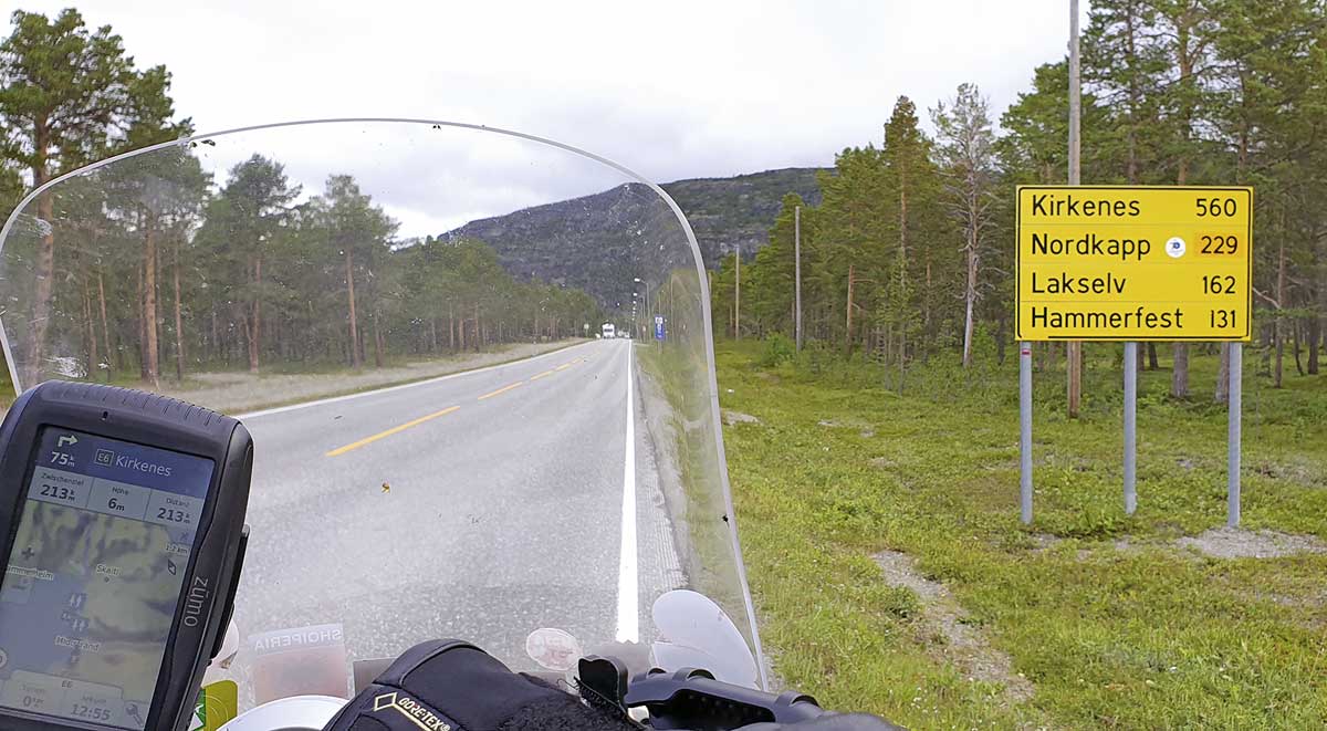 Nordkap - Das Ziel fest im Blick