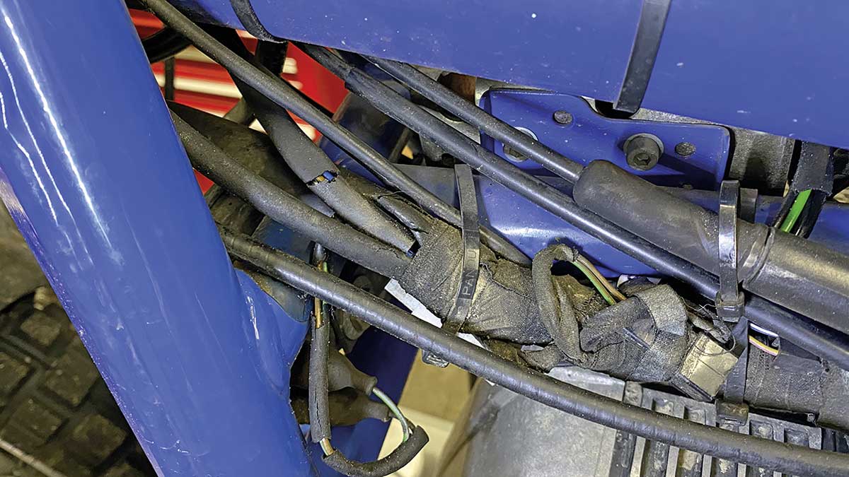 Die Bouschierrohre zerbröselten teilweise bei bloßer Berührung