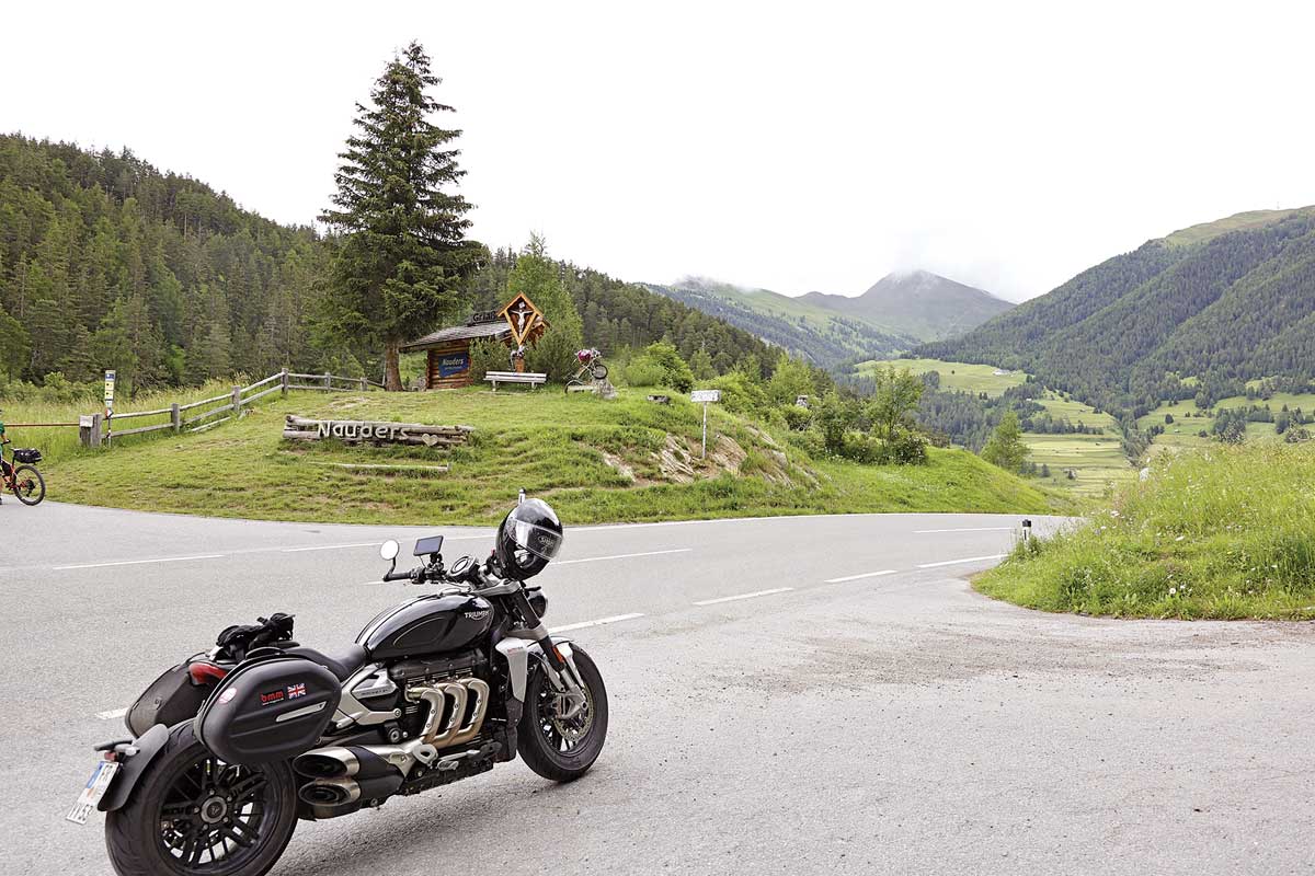 Über die Norbertshöhe gehts nach Nauders