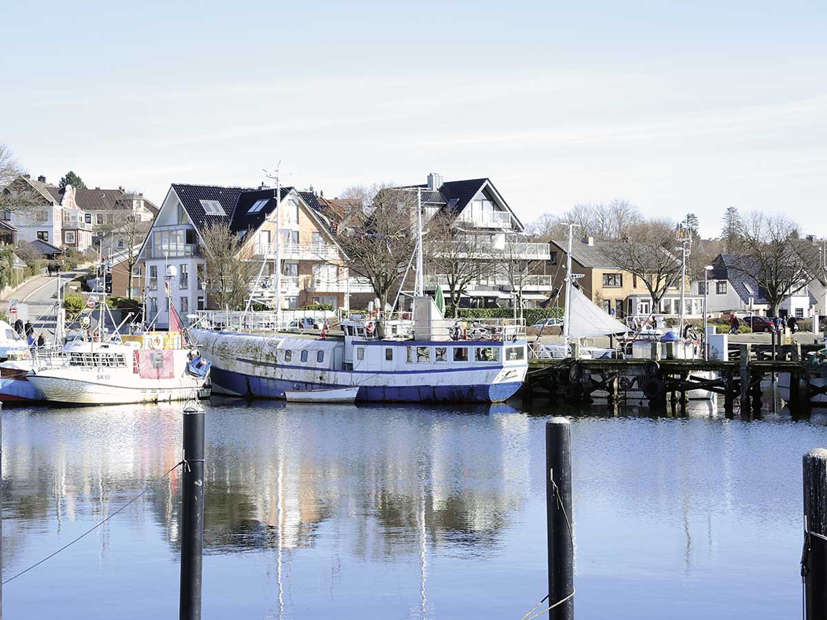 Angenehme Idylle im Hafen von Heikendorf