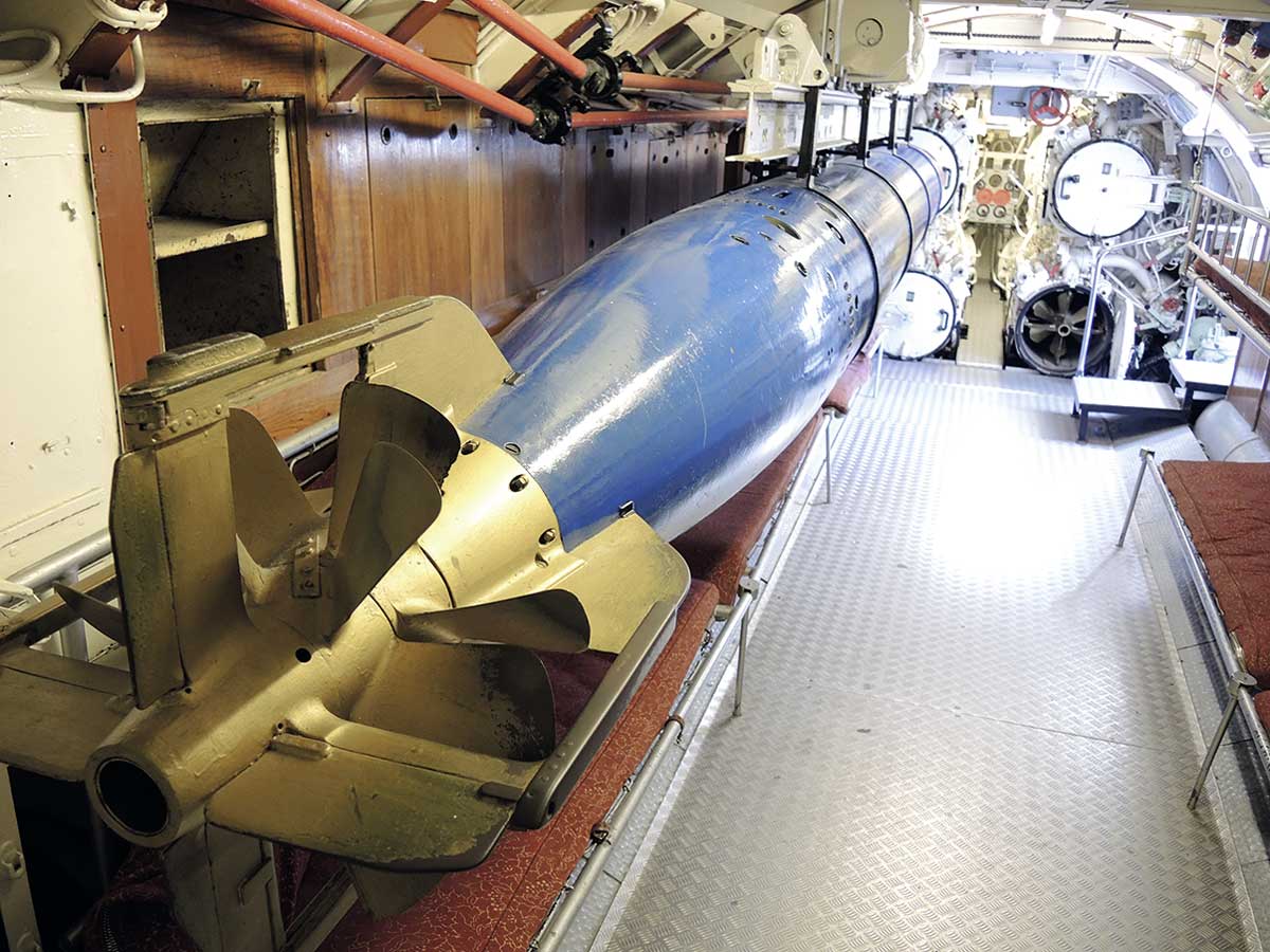 Todbringende Last: Der vordere Torpedo-Raum