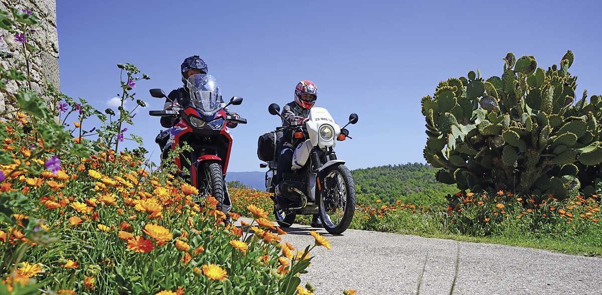 Katalonien auf dem Motorrad