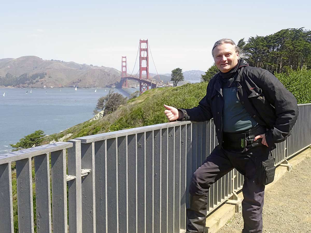 San Francisco liegt auf dem Weg