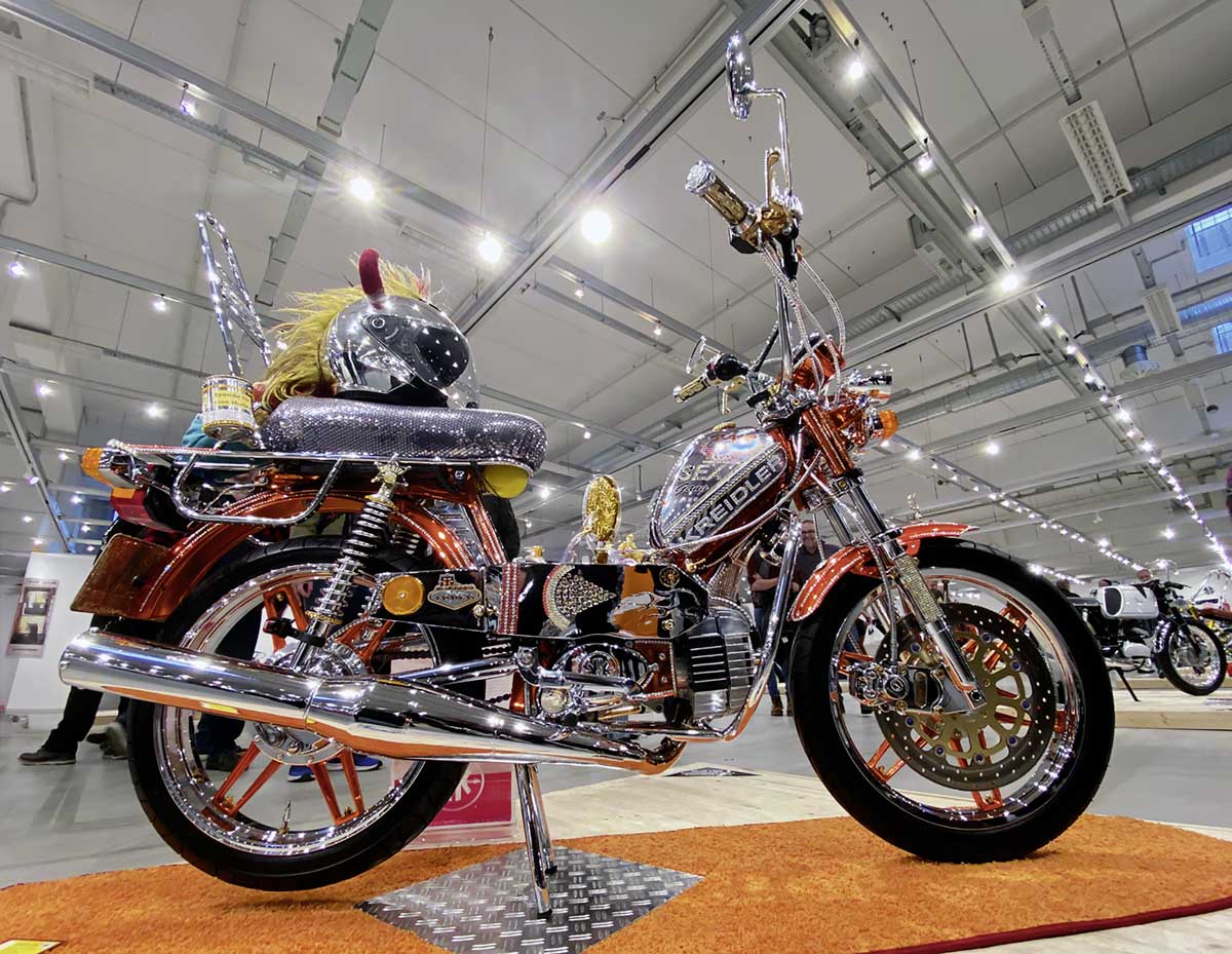 Die Custom-Szene hat auch die keinen Hubräume für sich entdeckt