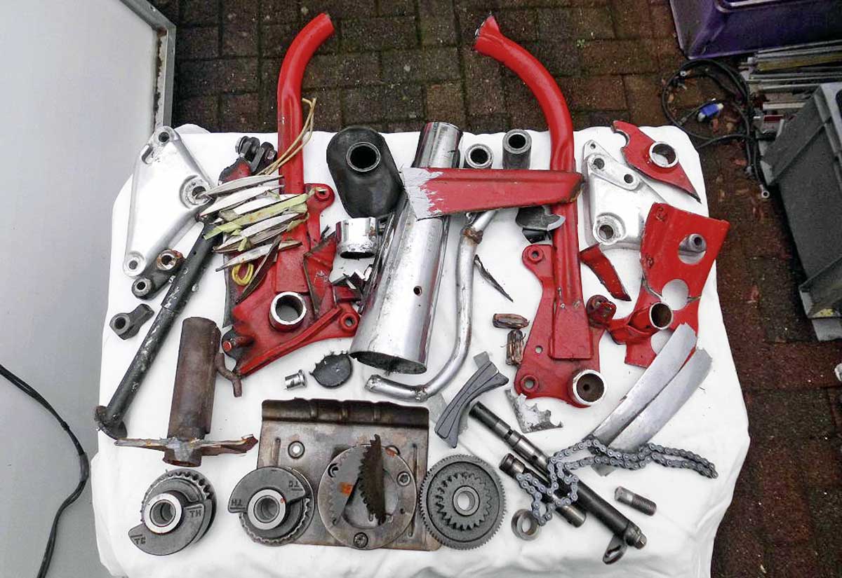 Abgespeckt - die Maschine hat einige Pfunde verloren 