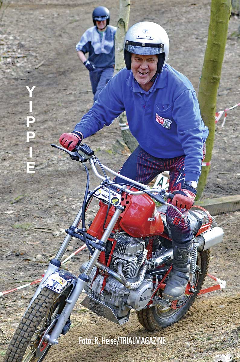 YES, sie läuft - Classic-Trial ist ein toller Sport für jede Altersklasse!