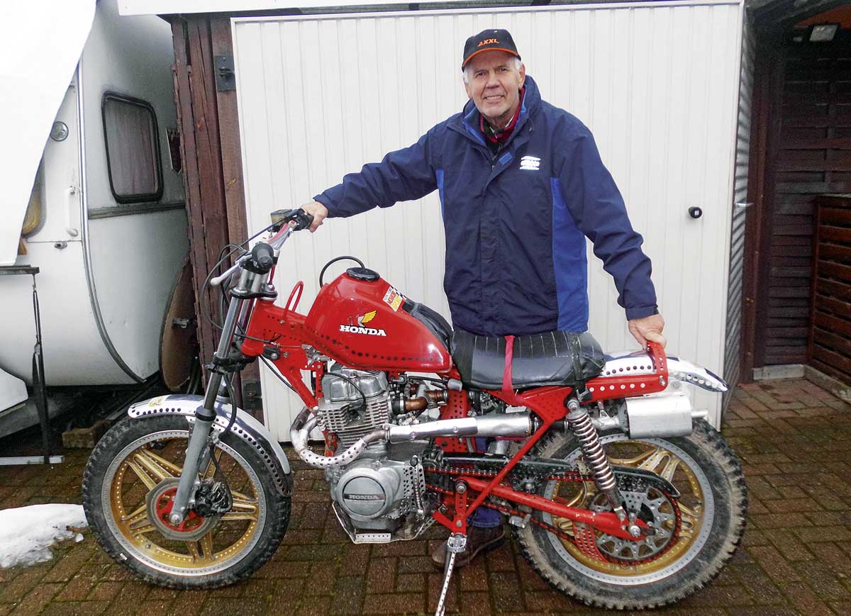 Axels radikaler Umbau - von der fixen Idee zum "fertigen" Classic-Trialer 