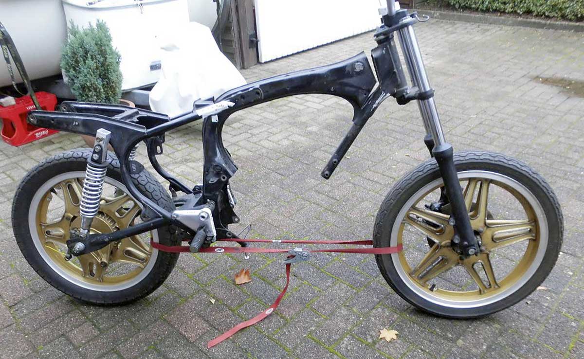 Rahmengeometrie anpassen: Der Lenkkopfwinkel war zu flach