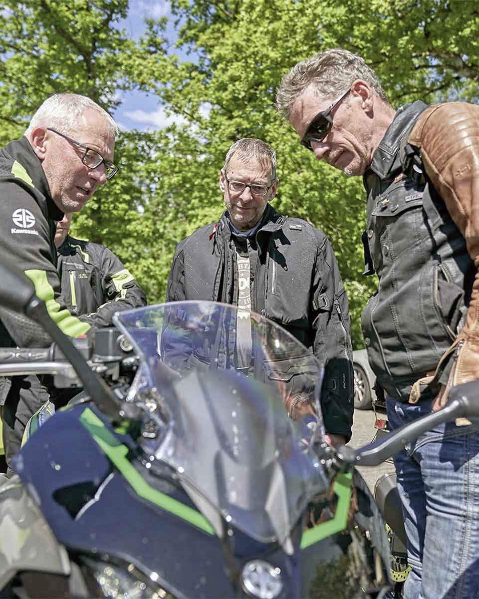 Der Einweisung sollte man sehr aufmerksam folgen!