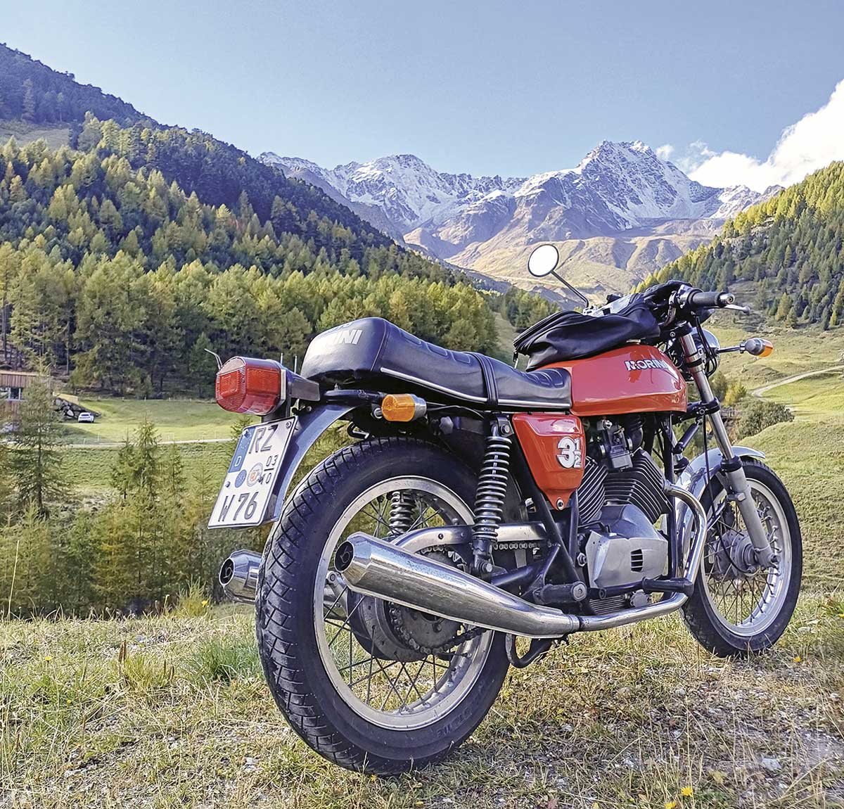 Tolles Motiv vor tollem Panorama