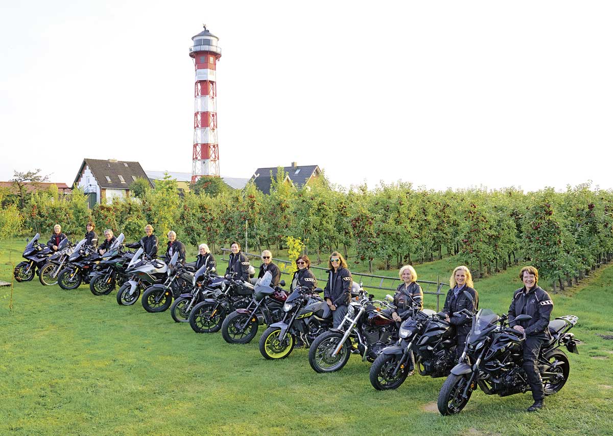 Biker Bienen auf der Überholspur - Frauenpower auf zwei Rädern!
